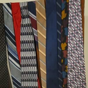 10 Tie Multicolor Men's Tie Set